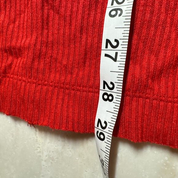 We the Free | North Shore Thermal Boat Neck Tee Phoenix Red XS Long Sleeve - Picture 11 of 12